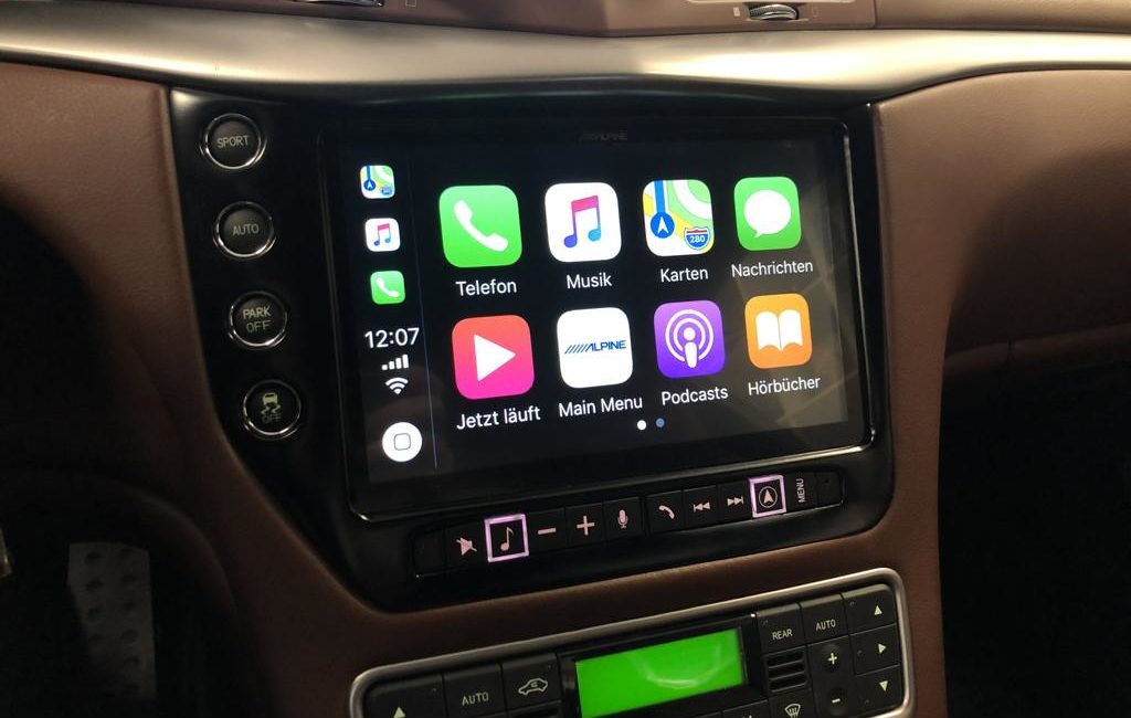 Maserati Gran Turismo Apple CarPlay nachrüsten