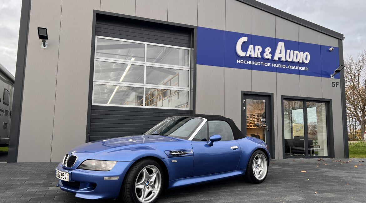 BMW Z3 neue Lautsprecher, Soundsystem